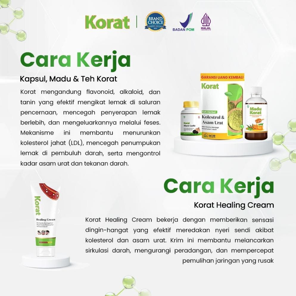

wes-24 fgh-56 Korat - 1 Botol Madu Korat + 1 Kapsul Korat + 1 Teh Korat | Madu Penyembuh Kolesterol Dan Asam Urat Madu Yang Menyembuhkan Dengan Alami Teh Korat Asli Premium Original