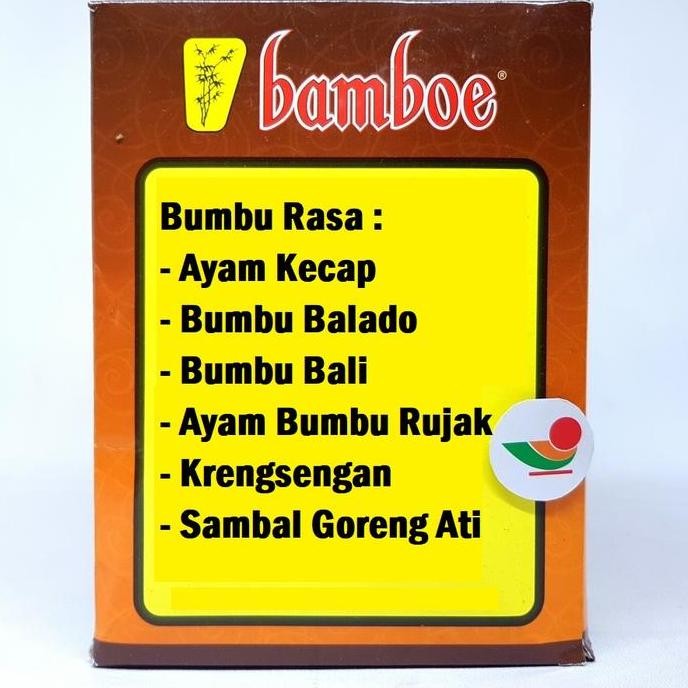 

best seller] BAMBOE BUMBU THICK SAUCES pck | AYAM KECAP BALADO BALI RUJAK KRENGSENG