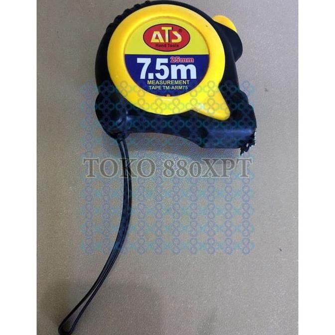 /////] Meteran ATS 7.5 M Meter Tape Measure Body Karet