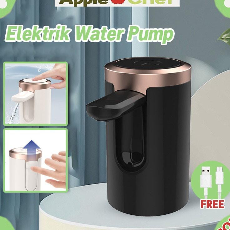 Chef Pompa Galon Elektrik Dispenser Dapat Dilipat Penghisap Air Galon Elektrik Portable Water Pump D