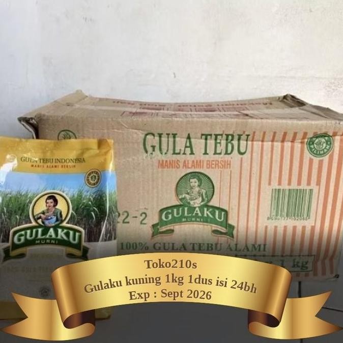 

JH8 Gulaku kuning 1kg 1 karton isi 24bh