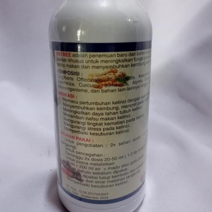 Vitamin Untuk Kelinci Bio Bee Jamu Herbal Untuk Kelinci