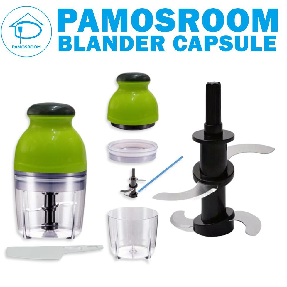 Pamosroom Blender Capsule Portable Blender Kapsul Mini Electric Blender Listrik Mini Blender Daging 