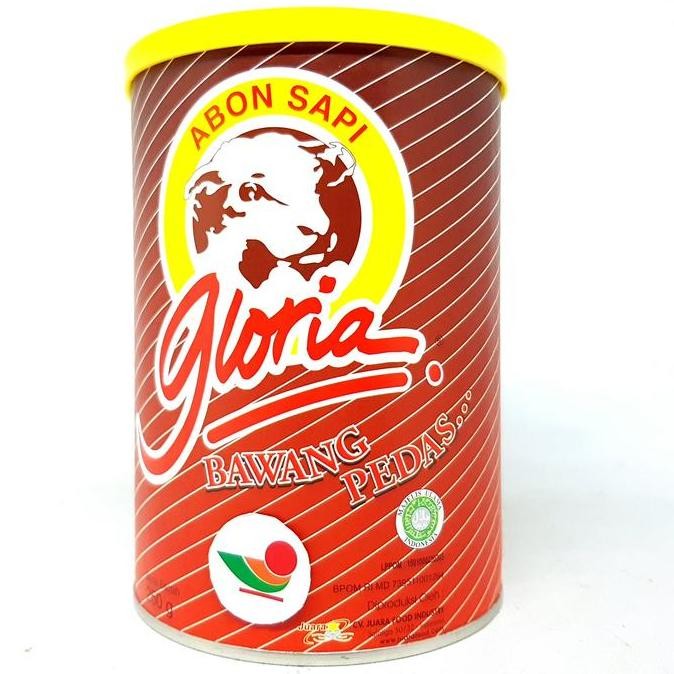 

_^_^_^] GLORIA ABON SAPI PEDAS KLG 250gr | KEMASAN KALENG ASLI SALATIGA PEDES