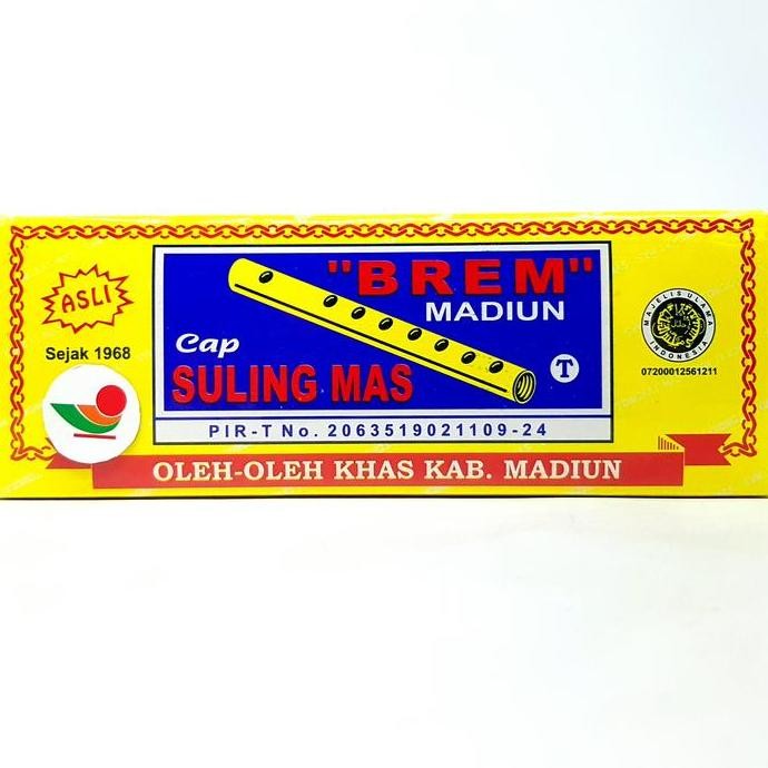 

Termantab] SULING MAS BREM ASLI ISI 3 btg | CAP TONGKAT MAS KHAS MADIUN HALAL MUI