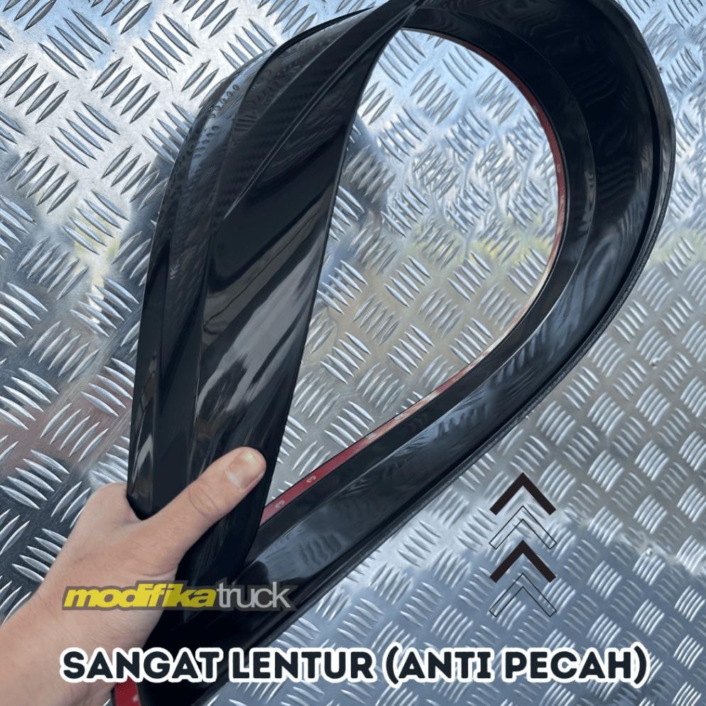 (SEPASANG) TALANG AIR L300 JUMBO CARBON ANTI PECAH BERGARANSI