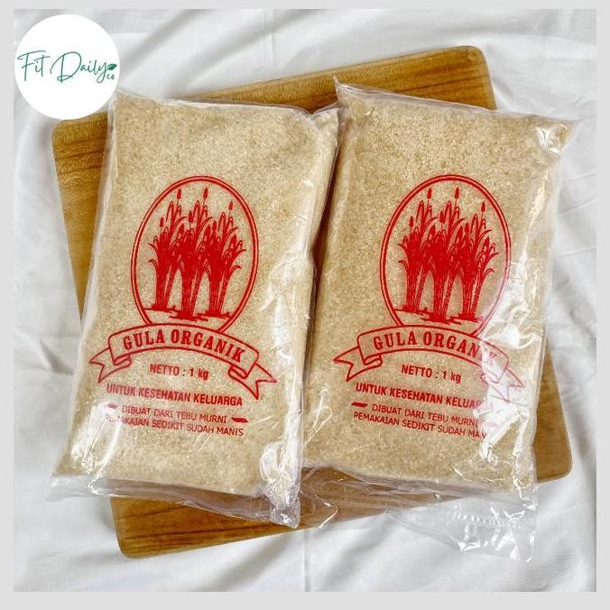 

JH8 Gula Tebu Organik Lokal | Gula Pasir Organik | Organic Cane Sugar 1kg