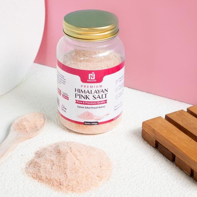 

JH8 Naturist | Garam Himalaya | Himalayan Salt Premium | Pink Salt | Garam Himalaya Original 300 Gram