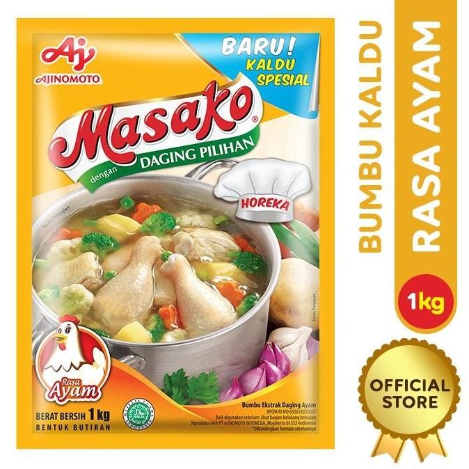 

JH8 Masako Rasa Ayam 1 Kg / Bumbu kaldu penyedap rasa