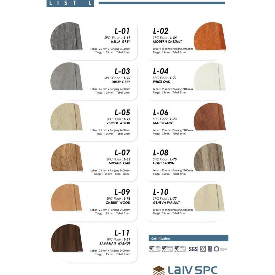 List L Siku Spc/Vinyl Laiv