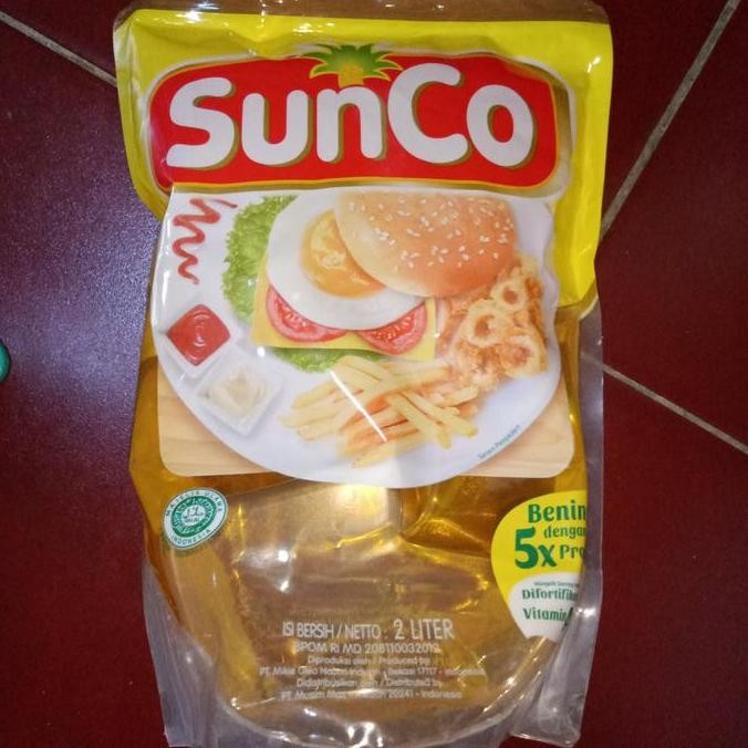 

JH8 minyak goreng sunco 2 liter