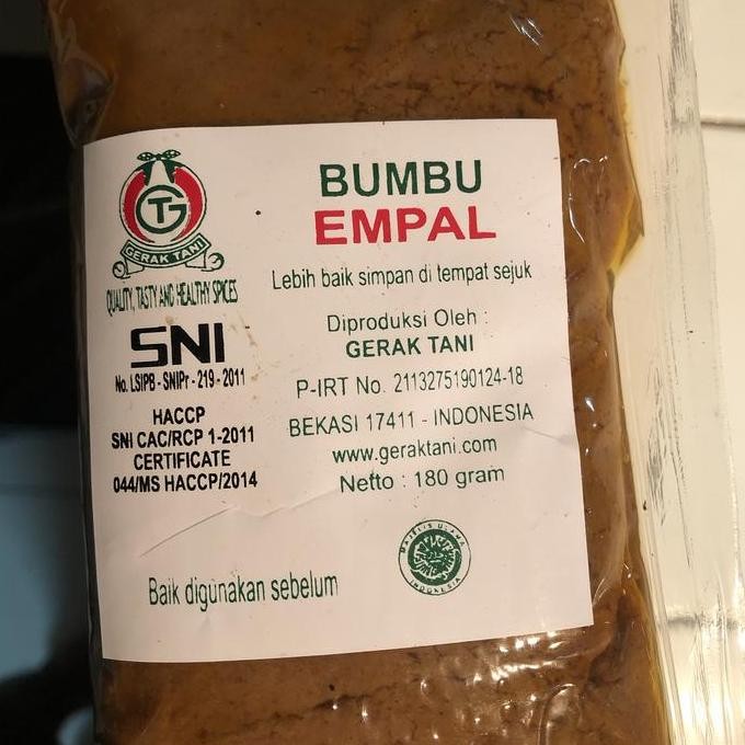 

JH8 Bumbu Gerak Tani Empal 180gr