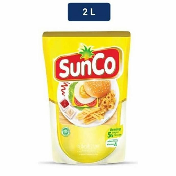 

JH8 minyak goreng sunco 2 liter