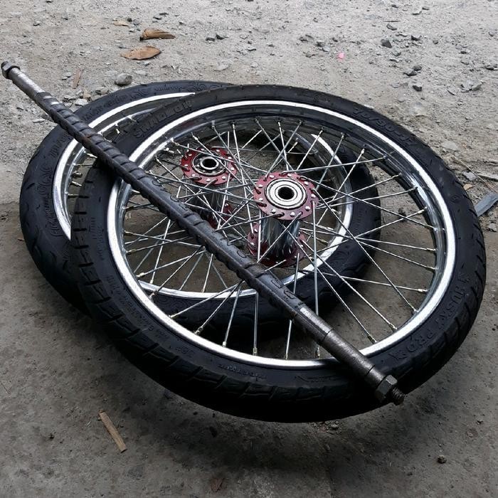 Roda Gerobak Ring 17 Inch Jari Jari Roda Gerobak Dorong Original Dan Terpercaya