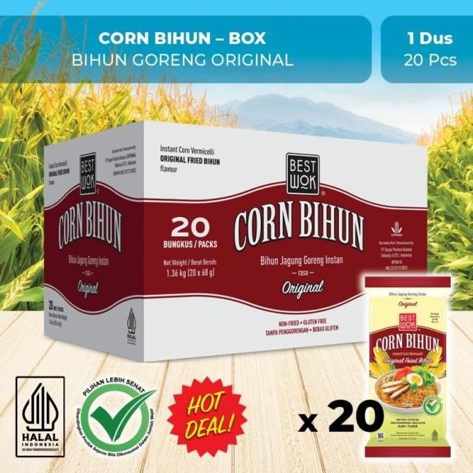 

(Expert) Best Wok Bihun Goreng Instant Original & Hot Spicy - Dus 20 pcs