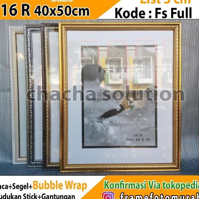 Frame Foto 16R Bingkai Foto 16R Ter Size 40X50Cm Ukir