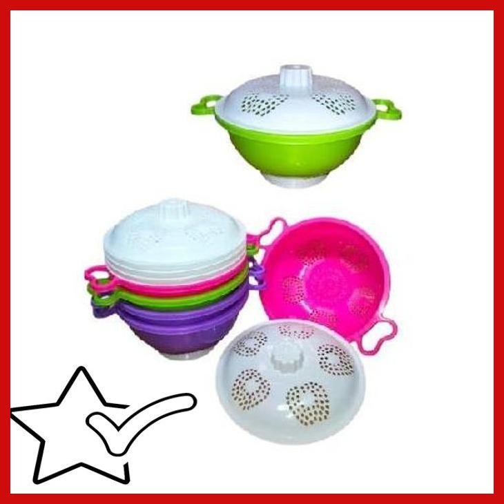 [TKR] WADAH /BAKUL NASI PLASTIK + TUTUP LOVENIA