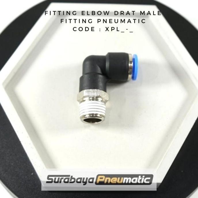 |Expert| XPL 10-02 - Fitting Pneumatic / Nepel Selang XCPC