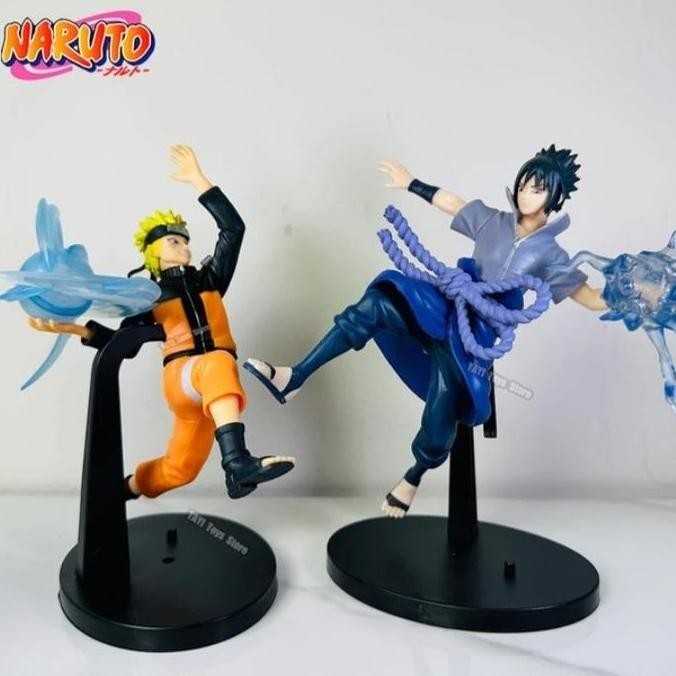 Baru Naruto Kyubi Mode Vibration Stars Action Figure lapaku72 Kualitas Baik