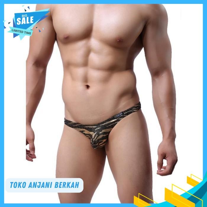JJSOX METALIC THONG CELANA DALAM SEKSI PRIA MEN SEXY UNDERWEAR JJ / JJSOX METALIC THONG CELANA DALAM