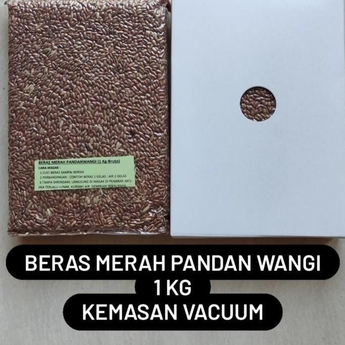 

(Expert) Beras Merah Pandan Wangi 1kg / Beras Merah Pulen 1 kg
