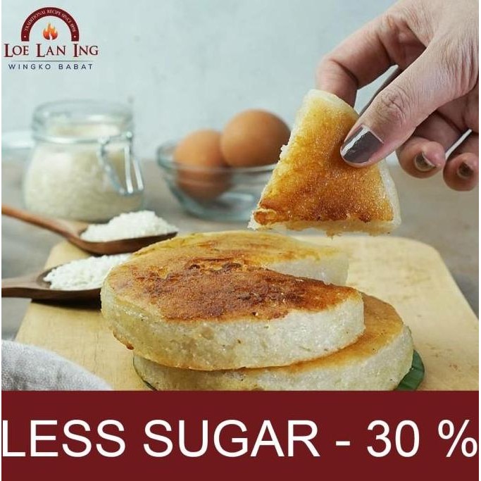 

(Expert) Loe Lan Ing Wingko Babat Medium Less Sugar