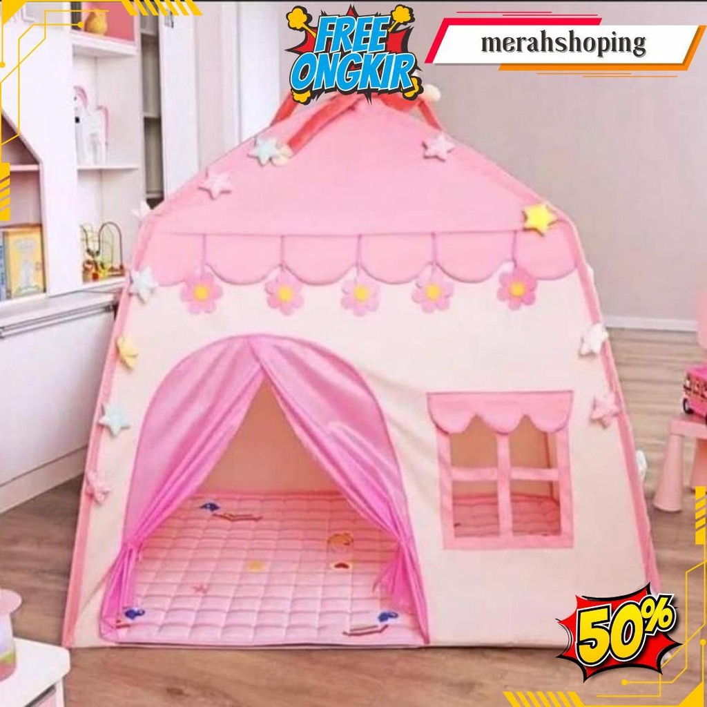 Tenda Anak Model Rumah Bisa Cod