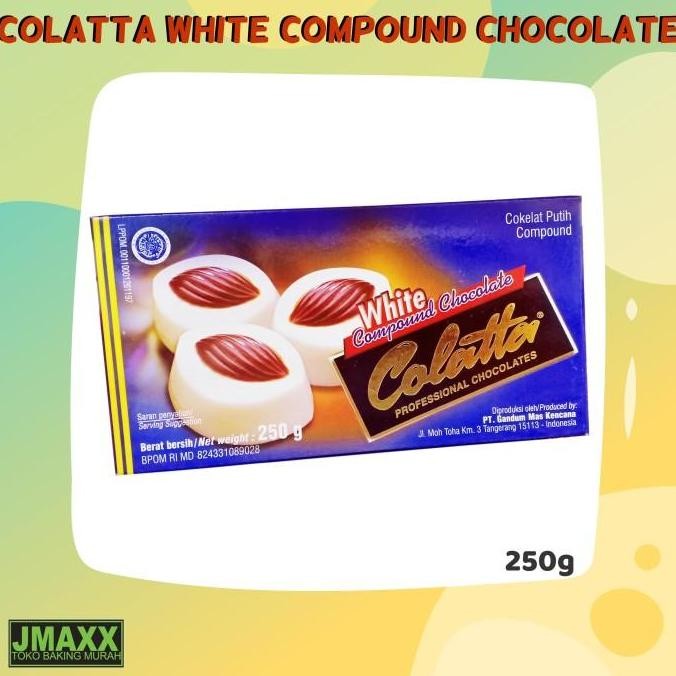 

(Expert) COLATTA WHITE COMPOUND CHOCOLATE 250GR