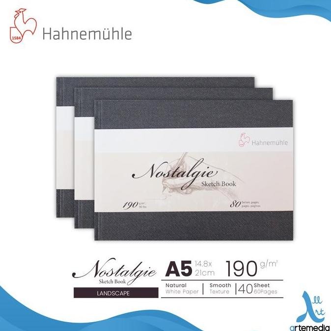 

Sale Buku Sketsa Hahnemuhle Nostalgie A5 Hard Cover Sketchbook
