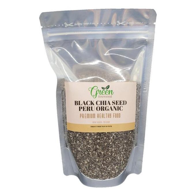 

JH8 BLACK CHIA SEED 250 GRAM PERU ORGANIC - CHIA SEEDS CHIASEED 250 GR