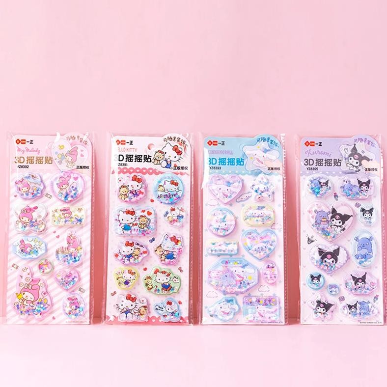 

Cute 3D Anime Kawaii Sticker For School Student Stationery Scrapbooking Self Adhesive Diy Notebook Album Diary Handbook