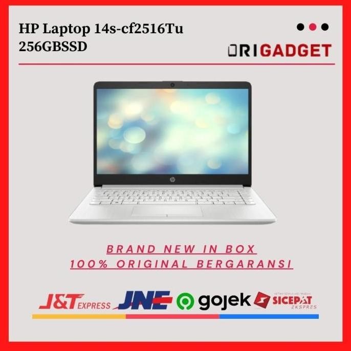 (Expert) HP Laptop 14s-cf2516Tu Laptop/Celeron/4GB/IntelUHDGraphics/256GBSSD