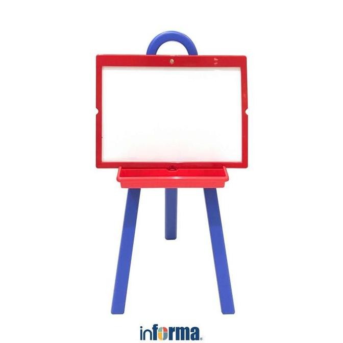 

[geniustore] Informa Yaris Papan Tulis Anak - Biru/Merah Kids Whiteboard Papan Tulis Spidol Anak-Anak Perlengkapan Bermain Dan Sekolah