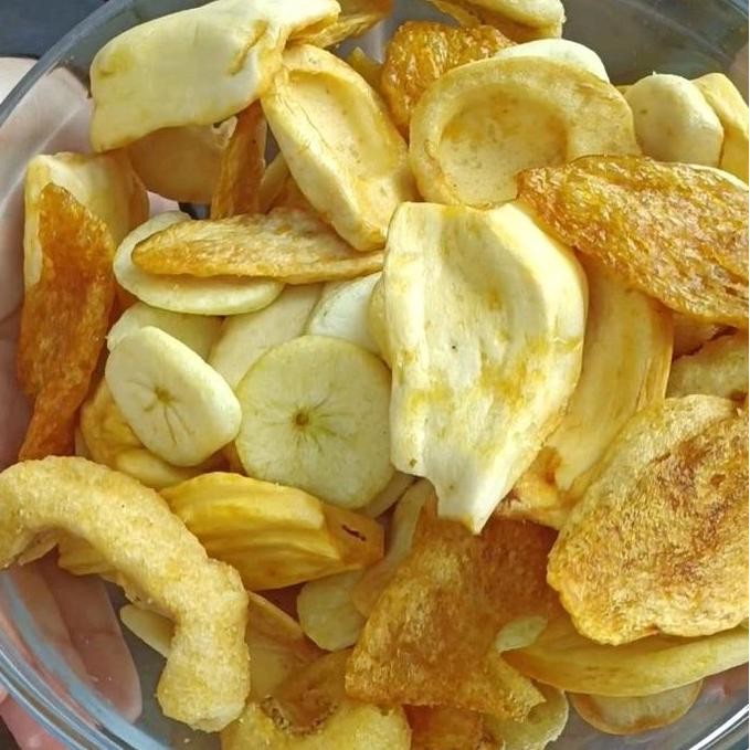 

JH8 Keripik Mix Buah Premium Kemasan Foil 200 gram - Batu Chocolate