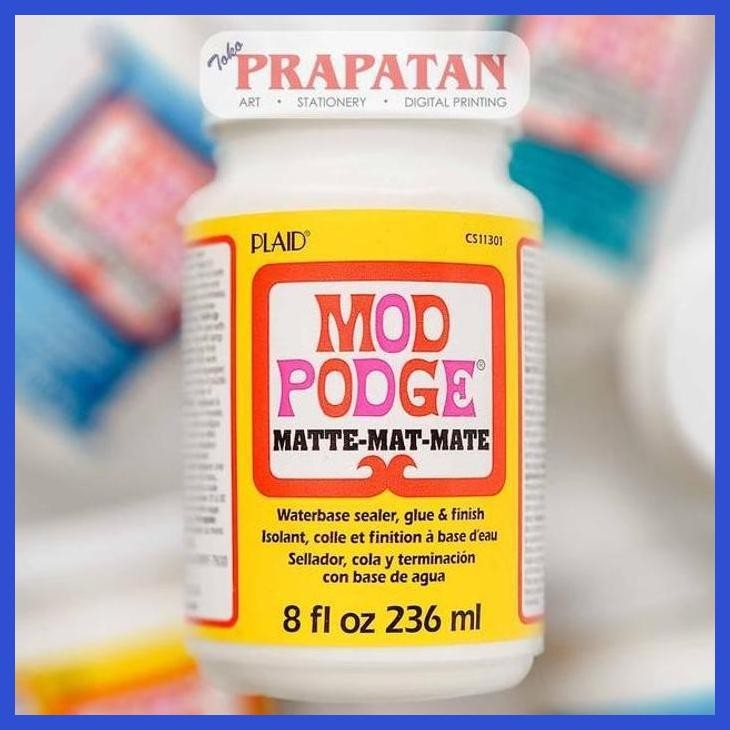 

( SEKOLAH / LUKIS ) DISCOUNT MOD PODGE 236ML MATTE/SATIN/GLOSS/DISHWASHER/FABRIC (SENI / MENGGAMBAR / ART / KERAJINAN ) PACKING AMAN