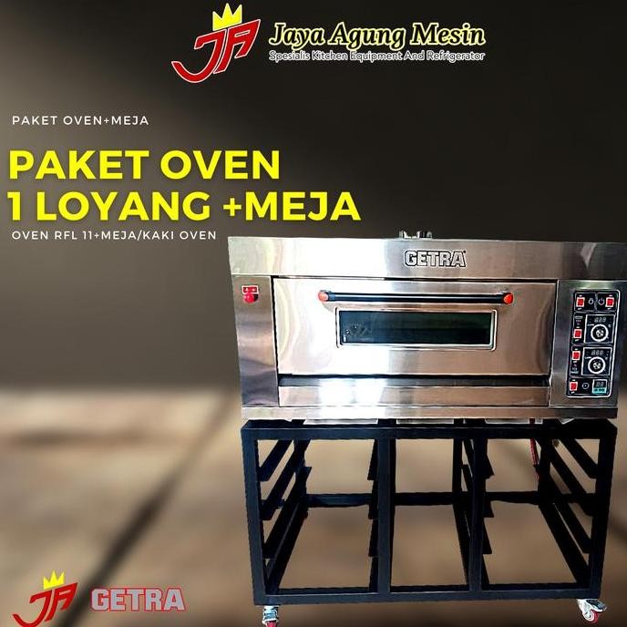 TERMURAH - Oven Getra RFL-11SS+ Meja /Oven RFL11SS Getra+Meja/ RFL 11SS Meja