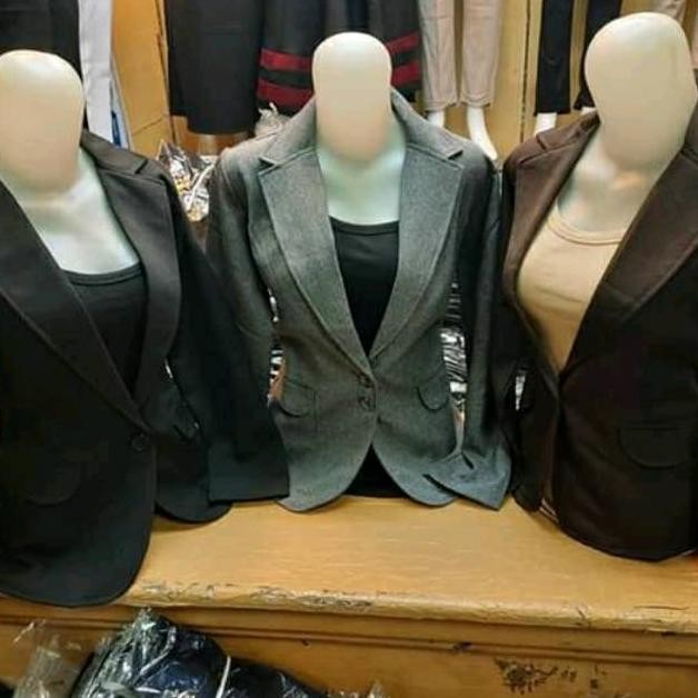 Blazer Kerja Wanita Kantor Blazer Wanita Formal Atasan Jas Kantor Premium