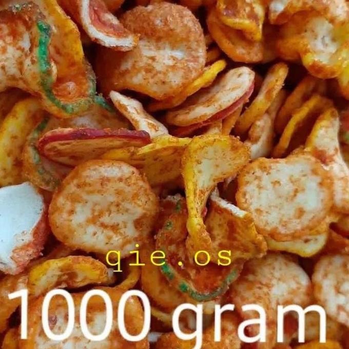 

Kerupuk Seblak bulat seblak bulat pedas daun jeruk 1 kg