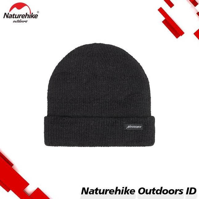 Topi Beanie Naturehike Cnh22Mz001 Double Wool Knitted Hat