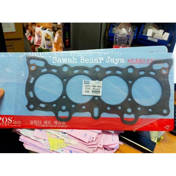 Gasket Packing Paking Kop Deksel Cylinder Silinder Honda Grand Civic Nouva Nova Lx - Stone Japan