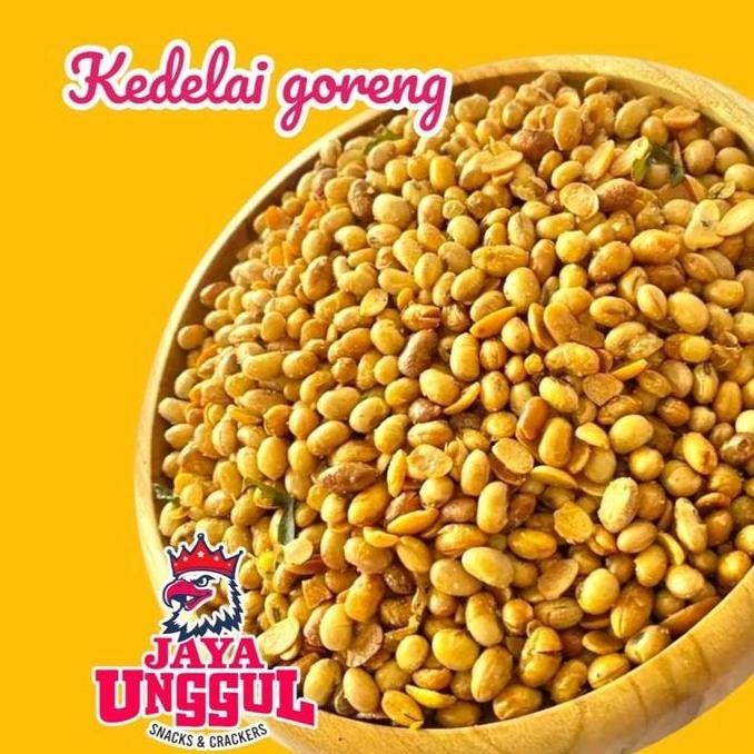 

1kg kacang kedelai super renyah gurih JAYA UNGGUL Food Camilan Snacks Kering Makanan
