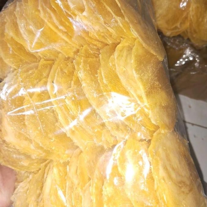 

Kripik tette BULAT rasa bawang gurih isi 100