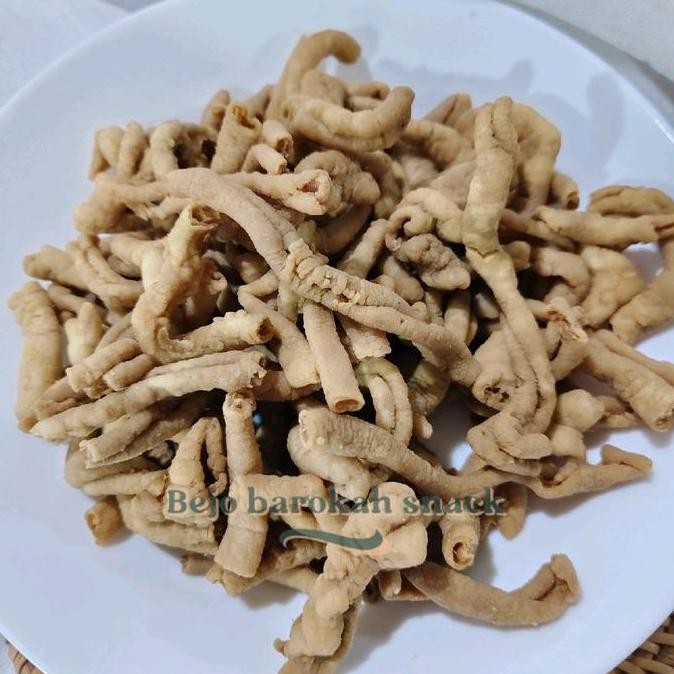 

1KG USUS AYAM CRISPY PREMIUM MERK RIZQUNA KEMASAN AMAN free Kardus+bublewrap