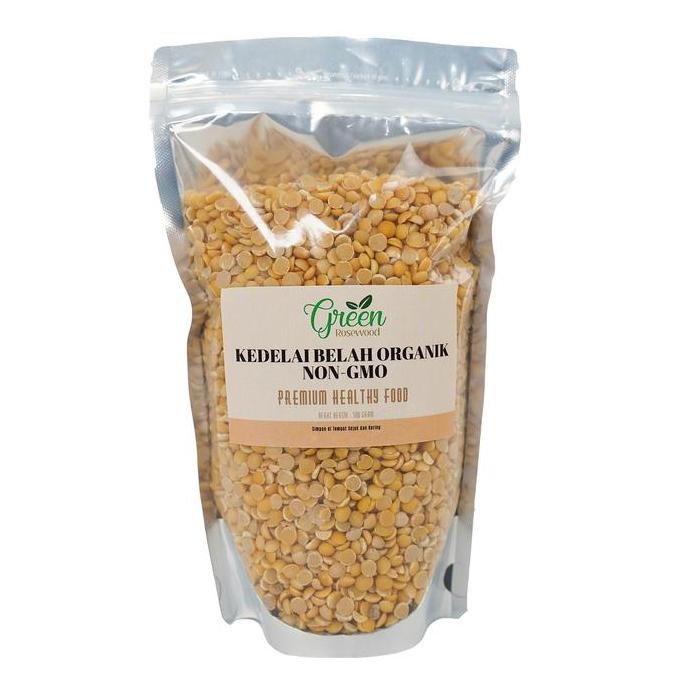 

KACANG KEDELAI KUPAS ORGANIK - NON GMO 500 GR | KEDELAI NON GMO 500 GR