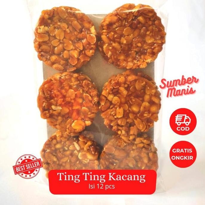 

Ting Ting Kacang Jumbo Tiga Bintang Camilan Tradisional