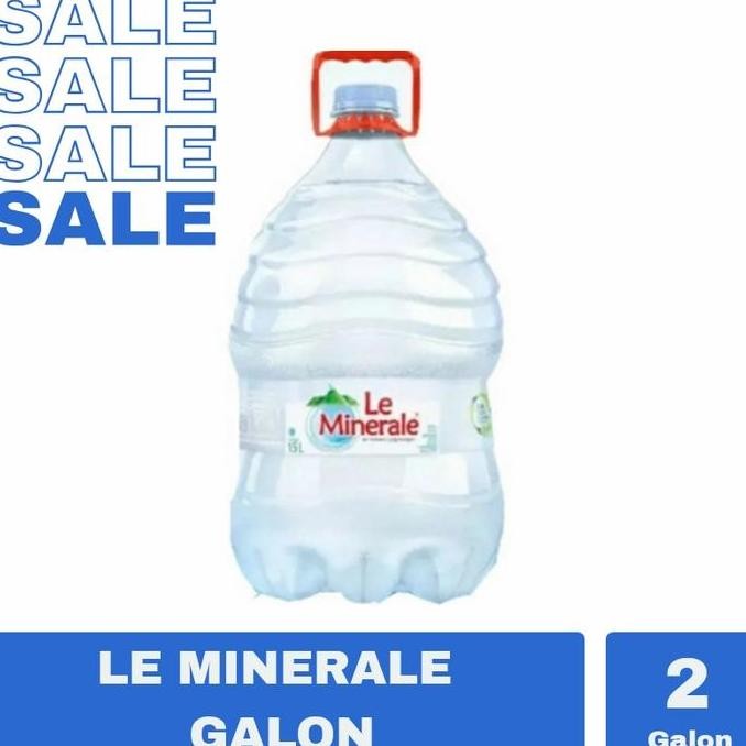 

JH8 Le Minerale Galon 15 Liter Termurah