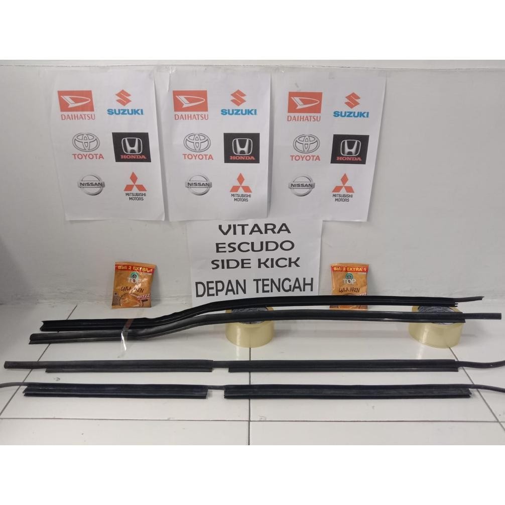 PELIPIT PINTU KACA MOBIL VITARA ,ESCUDO ,SIDEKICK,JLXSIDEKICK BIASAKAN MEMBACA DESKRIPSI AST