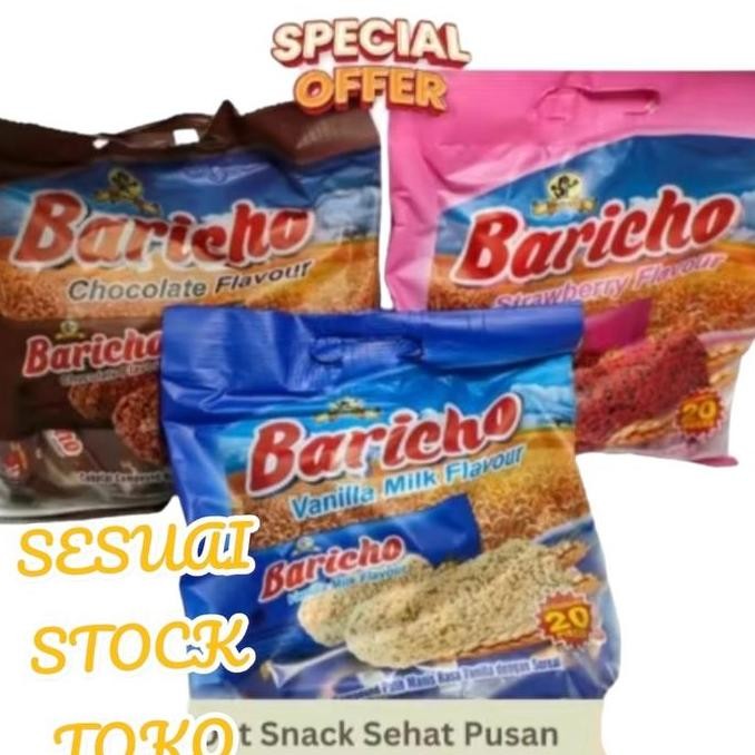 

PROMO 6BAG/120PCS BARICHO OAT SEREAL CHOCHO 140GR (SESUAI STOK TOKO)