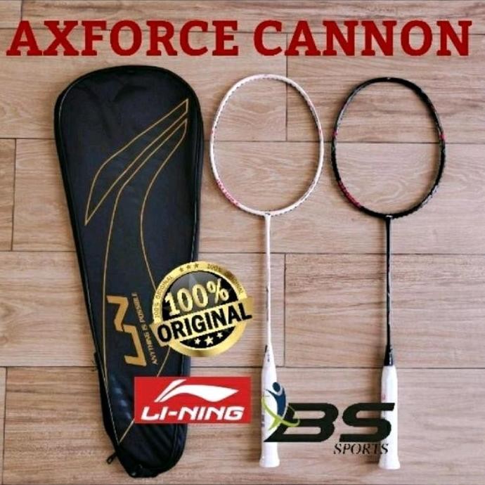 [sportshop] RAKET BADMINTON LINING AXFORCE CANNON 4U/5U6U