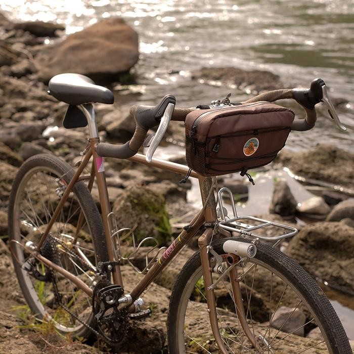 Sally Cantona Handlebar Bag Tas Stang Sepeda Gravel Roadbike Minivelo Original Dan Terpercaya
